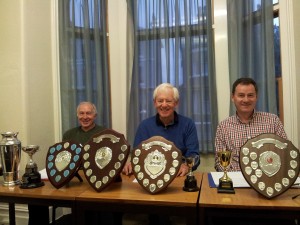 Reg, David and Bob at the AGM 